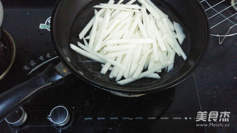 椒盐薯条的做法