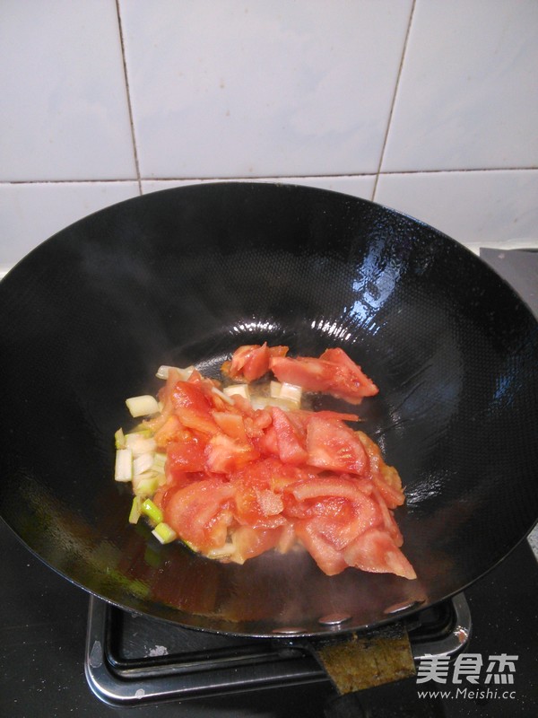 番茄炖肉片的做法