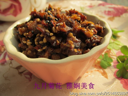 <a href=/shicai/shucai/XiangGu/index.html target=_blank><u>香菇</u></a>八宝肉酱