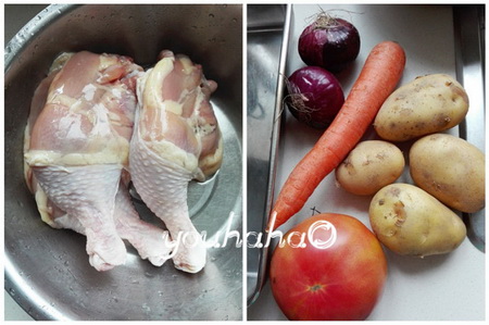 时蔬烤<a href=/shicai/rouqin/JiTui/index.html target=_blank><u>鸡腿</u></a>步骤1