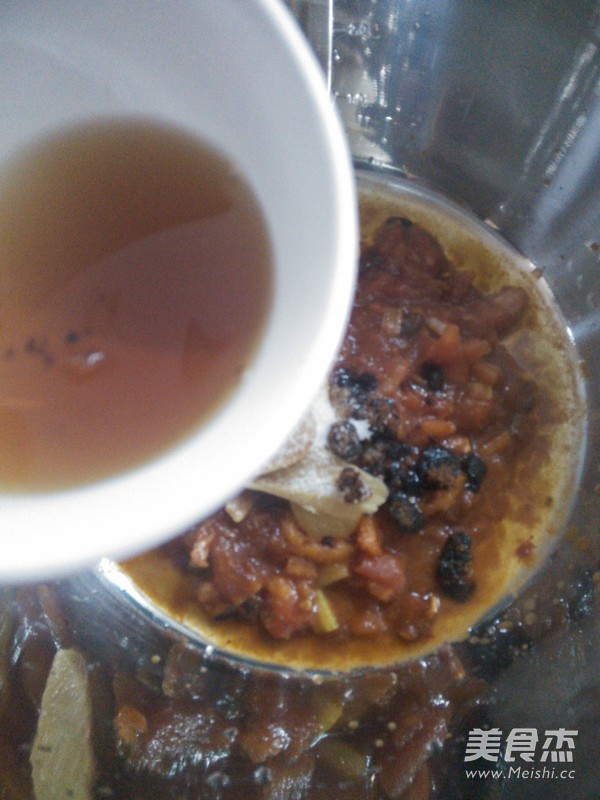 番茄炖肉片的做法