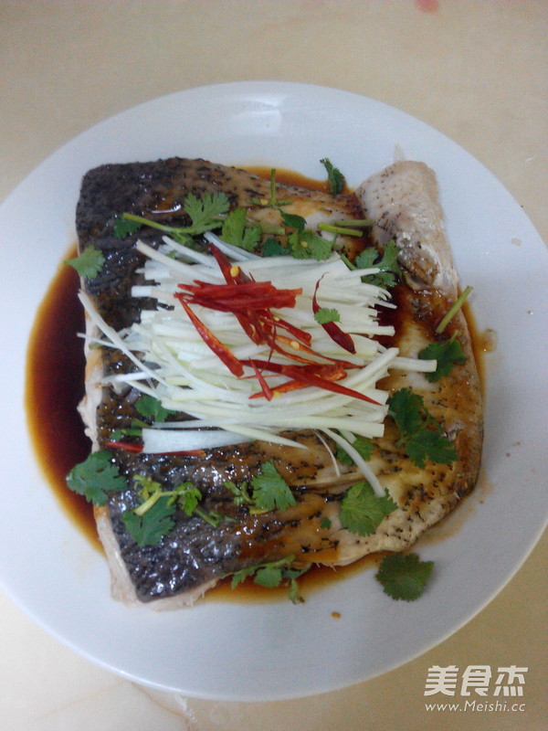 清蒸鱼块的做法