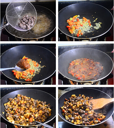 酱香<a href=/shicai/shucai/XingBaoGu/index.html target=_blank><u><a href=/shicai/guopin/Xing/index.html target=_blank><u>杏</u></a>鲍菇</u></a><a href=/shicai/rouqin/NiuRou/index.html target=_blank><u>牛肉</u></a>粒步骤4-5