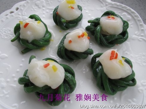 <a href=/shicai/shucai/JiangDou/index.html target=_blank><u>豇豆</u></a>角抱<a href=/shicai/shuichanpin/YuWan/index.html target=_blank><u>鱼丸</u></a>