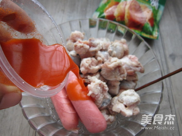 奥尔良烤猪眼的做法