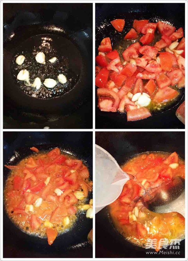 番茄面疙瘩的做法