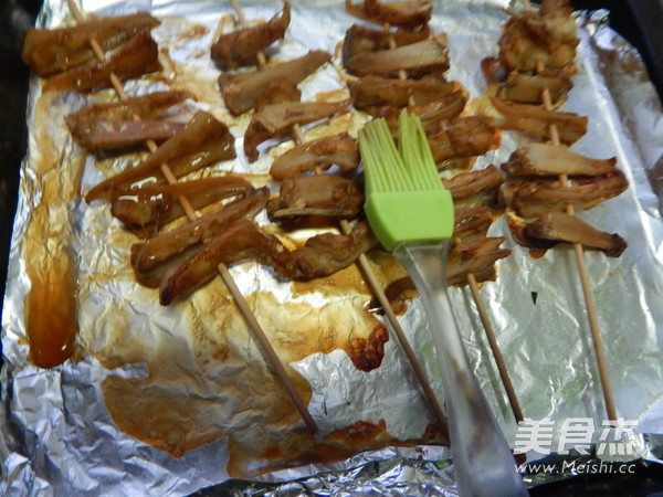 香烤鸡三角骨的做法