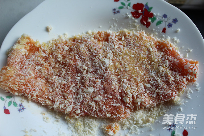 黄金鸡排的做法