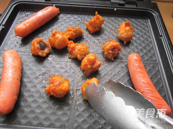 奥尔良烤猪眼的做法