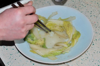 鸡汤虎皮芋儿<a href=/shicai/shucai/BaiCai/index.html target=_blank><u>白菜</u></a>步骤10