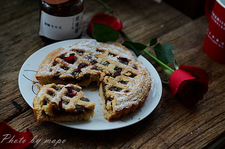 玫瑰酱林茨塔的做法