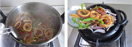 铁板<a href=/shicai/shuichanpin/YouYu/index.html target=_blank><u>鱿鱼</u></a>圈步骤11-12