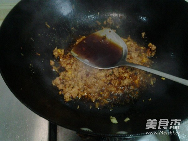 肉末金针菇的做法