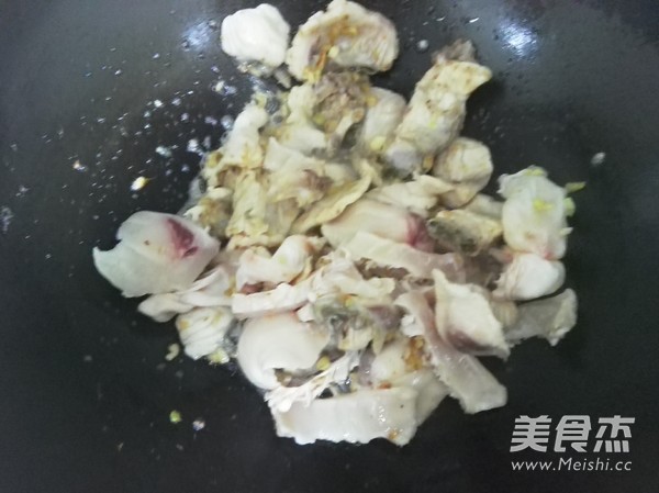 爆炒脆肉皖的做法