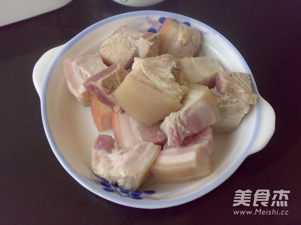 玫瑰红烧肉的做法