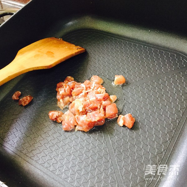 双粟肉丁的做法