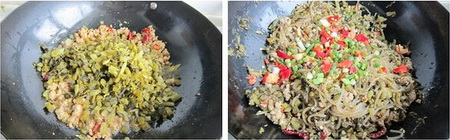 <a href=/shicai/shucai/XueLiHong/index.html target=_blank><u>雪里蕻</u></a>肉末<a href=/shicai/mimian/FenTiao/index.html target=_blank><u>粉条</u></a>步骤5-6