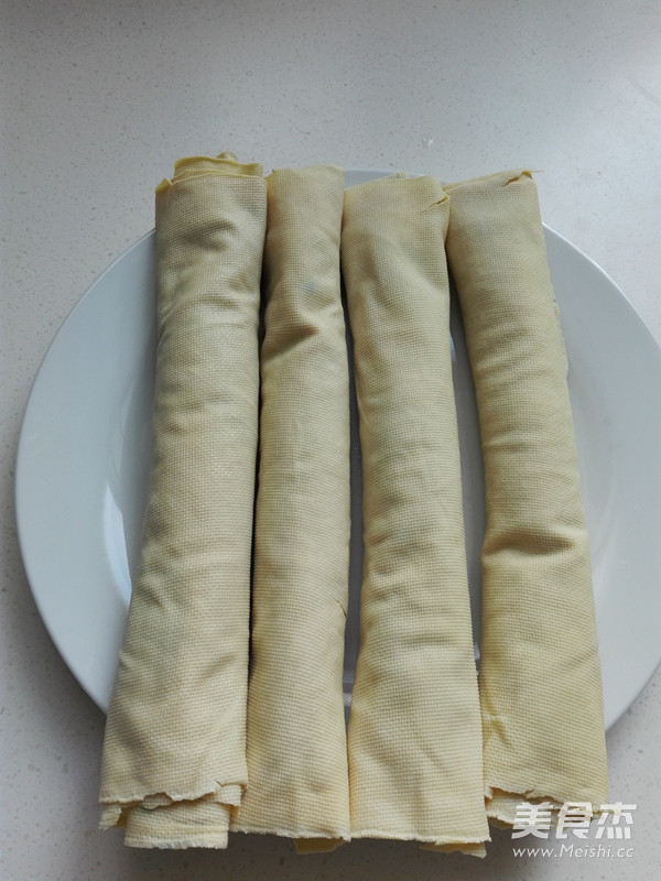 清蒸腐皮卷的做法