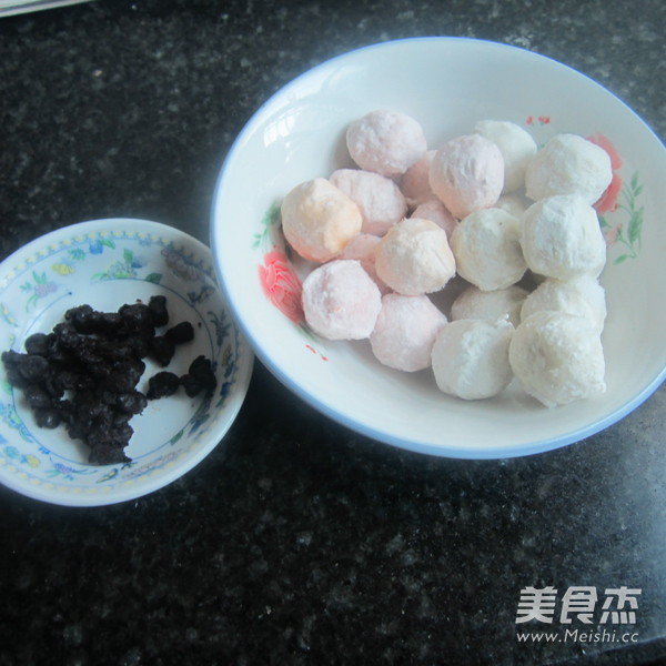 豉汁鸳鸯丸子的做法