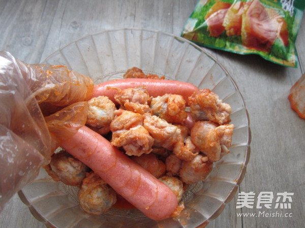 奥尔良烤猪眼的做法