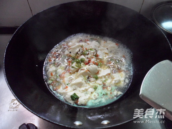 什锦烩豆花的做法