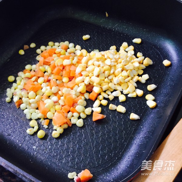 双粟肉丁的做法