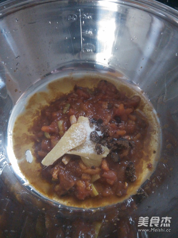 番茄炖肉片的做法