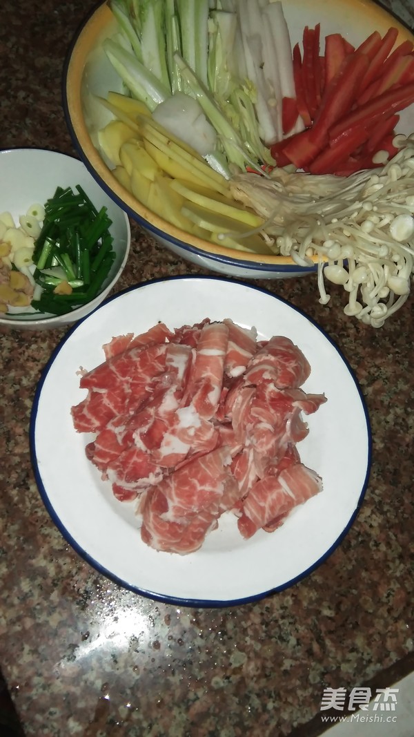 冒菜火锅的做法