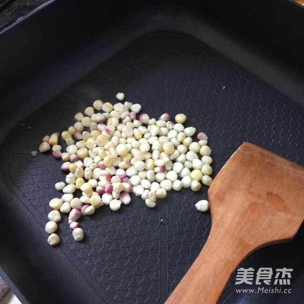 双粟肉丁的做法