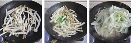 三鲜炒豆丝步骤4-6