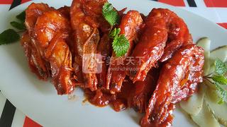 茄汁<a href=/shicai/shuichanpin/MingXia/index.html target=_blank><u>明虾</u></a>