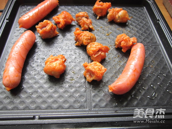 奥尔良烤猪眼的做法