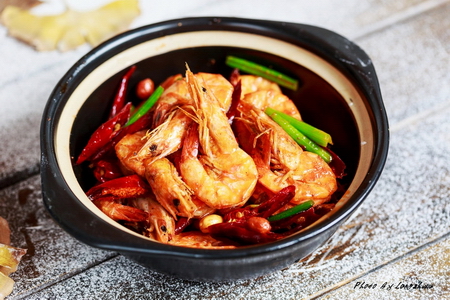 香辣干锅虾的做法