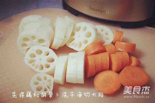 一<a href=/shicai/shucai/Ou/index.html target=_blank><u>藕</u></a>双吃：<a href=/shicai/shucai/HuLuoBo/index.html target=_blank><u>胡<a href=/shicai/shucai/LuoBo/index.html target=_blank><u>萝卜</u></a></u></a><a href=/shicai/shucai/Ou/index.html target=_blank><u>藕</u></a>丸+冰糖<a href=/shicai/shucai/LianOu/index.html target=_blank><u>莲<a href=/shicai/shucai/Ou/index.html target=_blank><u>藕</u></a></u></a>羹的做法