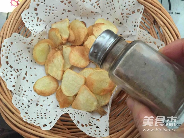 炸茨菰片的做法