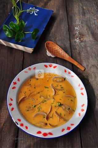 <a href=/shicai/shuichanpin/HuaGe/index.html target=_blank><u>花蛤</u></a>水蒸蛋