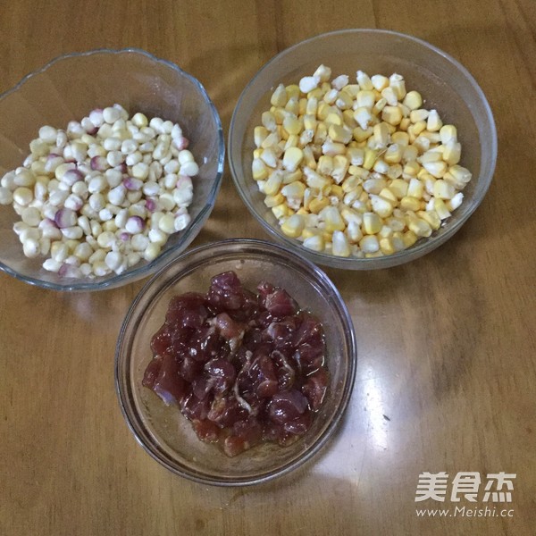 双粟肉丁的做法