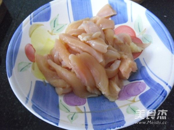 鸡柳烧架豆的做法