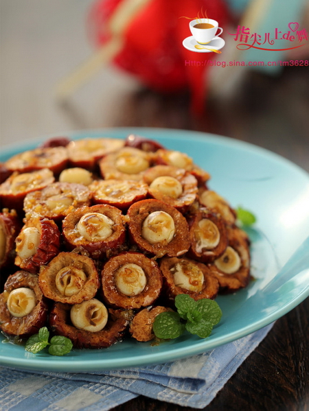 蜜汁蒸三宝的做法