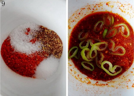 凯里酸汤<a href=/shicai/shuichanpin/YouYu/index.html target=_blank><u>鱿鱼</u></a>锅步骤9