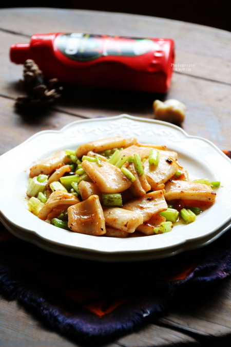 泰式风味炒鲜鱿块