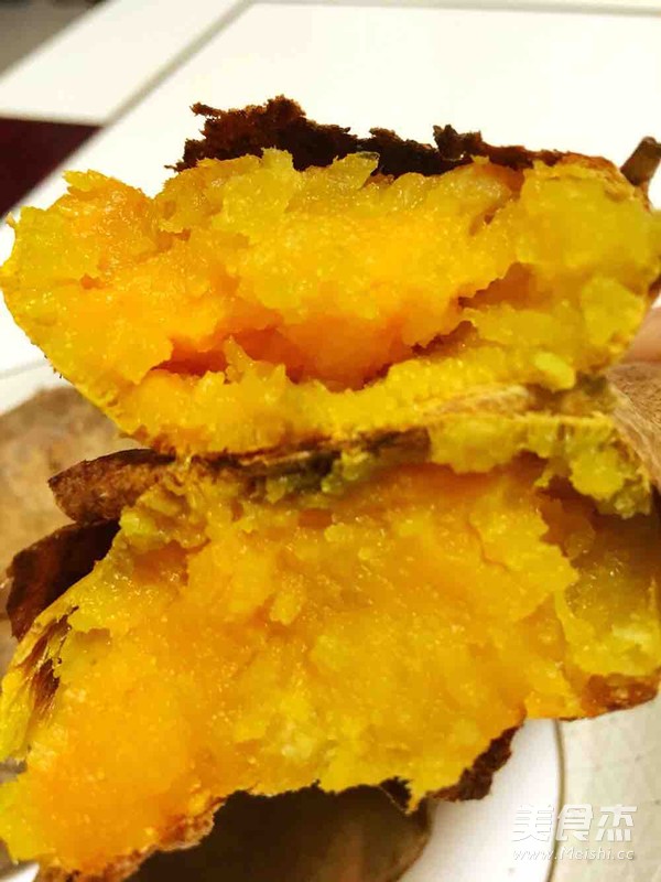 空气炸锅版烤<a href=/shicai/shucai/DiGua/index.html target=_blank><u>地瓜</u></a>的做法