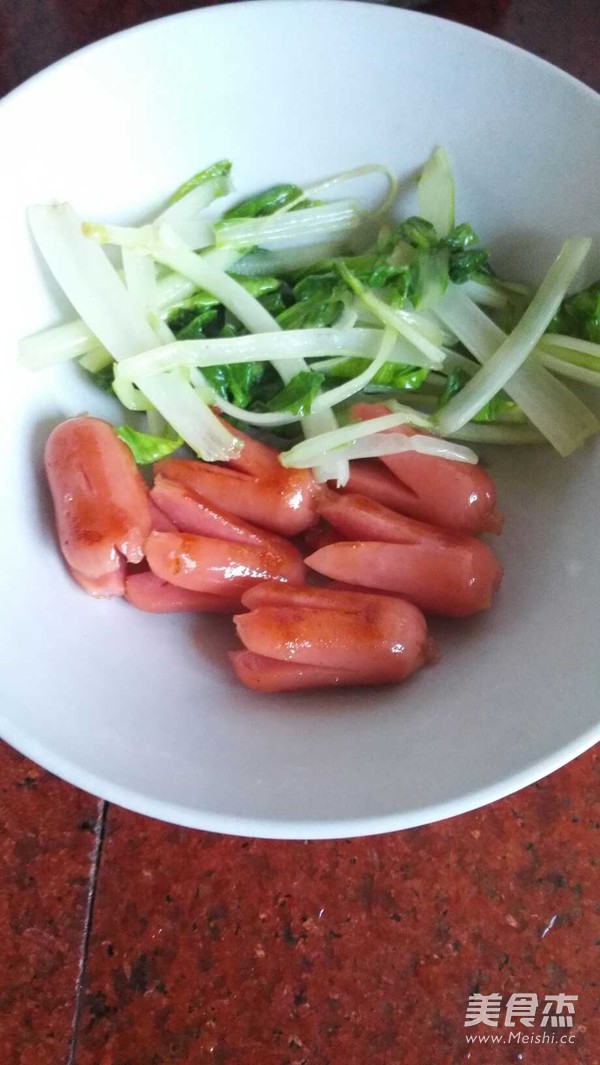 炒饭+汤,简单的一餐的做法