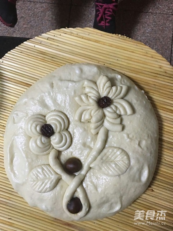 花朵团圆饼的做法