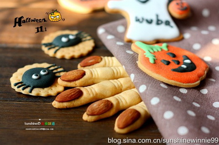 (图)女巫手指饼干