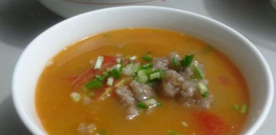 开胃下饭的番茄滑肉汤怎么做?