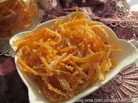 (3)糖渍橙皮