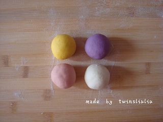 花样面食绣球馒头