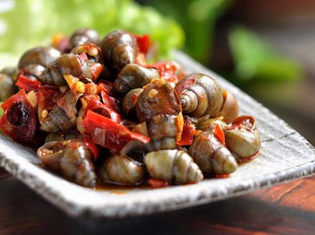 下酒菜香辣<a href=/shicai/shuichanpin/TianLuo/index.html target=_blank><u>田螺</u></a>怎么做?