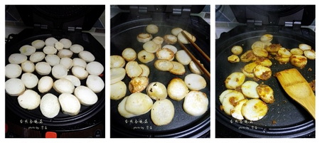 香煎<a href=/shicai/shucai/XingBaoGu/index.html target=_blank><u><a href=/shicai/guopin/Xing/index.html target=_blank><u>杏</u></a>鲍菇</u></a>步骤4-6